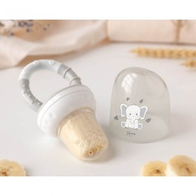 Ciuccio Frutta Silicone Mangiamela Grigio 6 Mesi+ 32684 Kiokids