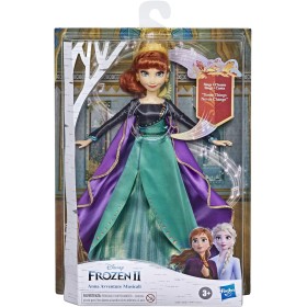Frozen Bambola Anna Cantante con Abito da Sera 30 cm E8881103 Hasbro Disney 3 Anni+