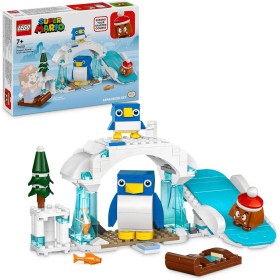 Lego Super Mario 71430 Pack Espansione La Settimana Bianca della Famiglia Pinguotto 7 Anni+