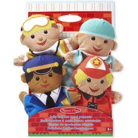 Marionette in Stoffa per Bambini 4 Pezzi Melissa & Doug 2 Anni+