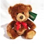 Peluche Orso con Fiocco 23 cm Marrone Primatoys 0 Mesi+