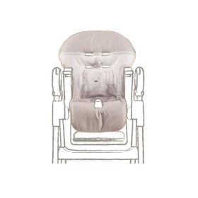 Imbottitura Seggiolone Pappa Universale PVC Tortora Beige Orso Italbaby