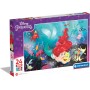 Puzzle Principesse Disney Princess 24 Pezzi 3 Anni+ Supercolor Maxi 62x42 cm 24241 Clementoni