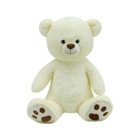 Peluche Orso Gigante Bianco 65 cm Seduto Max & Sax 0 Mesi+
