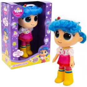 Vera Bambola Arcobaleno Deluxe Parla Canta e si Illumina 30 cm Grandi Giochi 2 Anni+