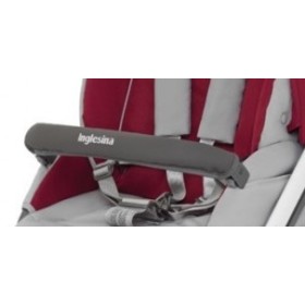 Corrimano Passeggino Inglesina Zippy Pro Ardesia Ricambio Davantino con Rivestimento Originale