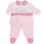 Completo Cotone Neonato 3-6 Mesi Rosa Gattini PRXB454 Preziosini Baby