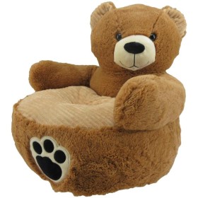 Poltroncina Peluche per Bambini Orso Max & Sax 2 Anni+
