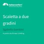 Sgabello Due Gradini Bambini Pedana con Antiscivolo Max 40 kg Bebè Confort