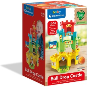 Clementoni Castello Cucù Scivola Giù con Pallina 10 Mesi+ Baby Clementoni
