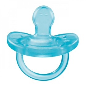 Gommotto Chicco 0-6 Mesi Azzurro Silicone Confezione 1 Ciuccio