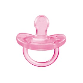 Gommotto Chicco 0-6 Mesi Rosa Silicone Confezione 1 Ciuccio