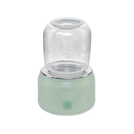Scaldabiberon Portatile Usb Senza Fili Ricaricabile Universale Kikkaboo Brent Verde 0 Mesi+