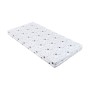 Materasso Lettino 60x120x6 cm Antiacaro Antisoffoco Sfoderabile Stars Grey kikka Boo
