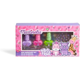 Smalti per Bambini Lavabili con Adesivi Set 3 Smalti Colori Assortiti Martinelia 3 Anni+
