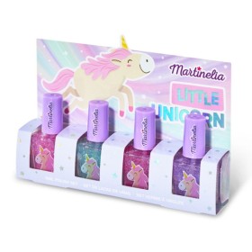 Smalti per Bambini Lavabili Unicorno Set 4 Smalti Colori Assortiti Martinelia 3 Anni+