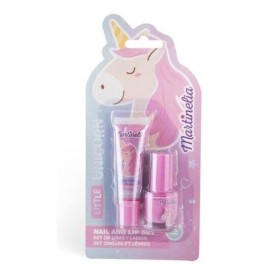 Trucchi Bambina Set Lucidalabbra e Smalto Unicorno Martinelia 3 Anni+