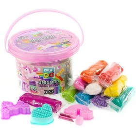 Pongo Unicorno Bambina Pasta da Modellare Secchiello con Accessori 500 Gr 89006 Nice 3 Anni+