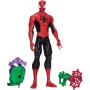 Spiderman Personaggio Goblin Attack 30 cm con Attack Gear Titan Hero A8343 Habro 4 Anni+