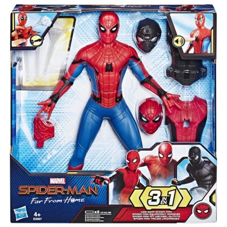 Spiderman Personaggio Parlante 35 cm Trasformabile E3567 Hasbro 4 Anni+