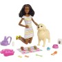 Barbie Cuccioli Appena Nati con Accessori e Cane HCK76 Mattel 3 Anni+