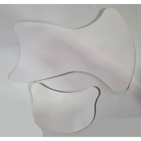 Tappetino Antiscivolo Vasca Neonato Cam Ricambio per Vaschetta Baby Bagno Bianco Set 2 Pezzi Originale