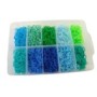 Braccialetti con Elastici Kit per Bambini con Telaio 10000 Pezzi Confezione Gigante XXL con Organizer Avec