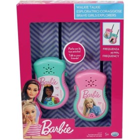 Barbie Walkie Talkie Giocattolo Fun 30 Metri di Portata Esploratrici Coraggiose ODS 5 Anni+