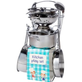 Pentoline Giocattolo in Metallo Set da 8 Pezzi 3 Anni+