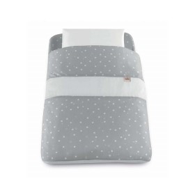 Cam Cullami Kit Tessile per Culle Next To Me 3 Pezzi Grigio Stelle 2025