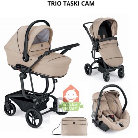 Cam Taski Sport Trio Beige Telaio Nero 2025