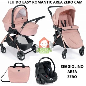 Cam Fluido Easy Romantic Trio Cuore Rosa con Ovetto Area ZeroTelaio Bronzo 2025