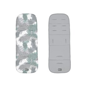 Materassino Riduttore Passeggino Universale Reversibile Cotone/Pile Grigio Animalier Kikka Boo