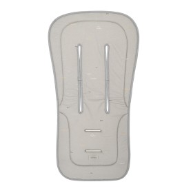 Materassino Riduttore Passeggino Universale in Cotone Reversibile Grigio Seally Kikka Boo