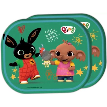 Tendine Parasole Auto Bing per Bambini Set 2 Tendine con Ventose 44x36 cm Disney