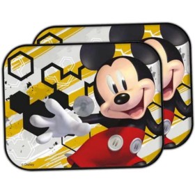 Tendine Parasole Auto Topolino Disney per Bambini Set 2 Tendine con Ventose 44x35 cm