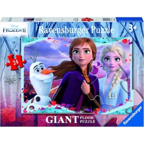 Puzzle Frozen 24 Pezzi 3 Anni Ravensburger Giant Floor Puzzle 69x49 cm 030361