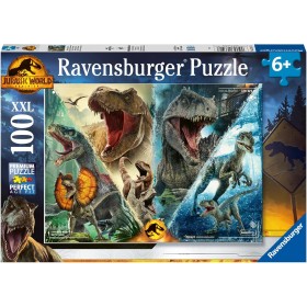 Puzzle Dinosauri Jurassic World 100 Pezzi XXL 133413 Ravensburger 6 Anni+