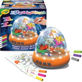 Crayola Sfera Luminosa con Luci e Movimento 6 Anni+