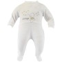 Tutina Ciniglia Neonato 0-1 Mesi 50-56 cm Panna Orsetto B502 Preziosini Baby