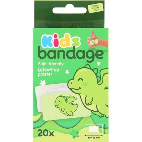 Cerotti per Bambini Dinosauri con Disegni 20 Pezzi 30x55 mm