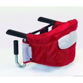 Seggiolino da Tavolo per Bambini Portatile Gurme Plebani Rosso 6 Mesi+
