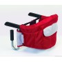 Seggiolino da Tavolo per Bambini Portatile Gurme Plebani Rosso 6 Mesi+