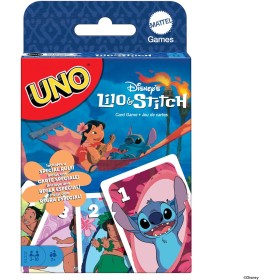 Uno Carte da Gioco Stitch e Lilo Disney Originali Mattel 7 Anni+