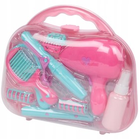 Set Parrucchiera Capelli con Phon Giocattolo per Bambini e Accessori 3 Anni+