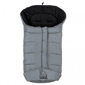 Sacco Passeggino Invernale 12-36 Mesi Universale Termico in Pile Grigio 7965SG Heitmann Felle