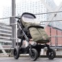 Sacco Passeggino Invernale 12-36 Mesi Universale Termico in Pile Nero 7965GS Heitmann Felle