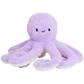 Peluche Polpo Gigante 50 cm Polipo Lilla Morbido Cuddly Toy 0 Mesi+
