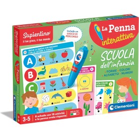 Sapientino 3-5 Anni Scuola dell'Infanzia Penna Parlante Interattiva 16748 Clementoni