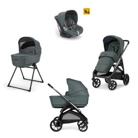 Inglesina Aptica Darwin Emerald Green 2025 Trio Telaio Litio Black